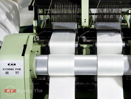 KY Середньопрохідний стрічковий ткацький верстат для повільного розтягування стрічки